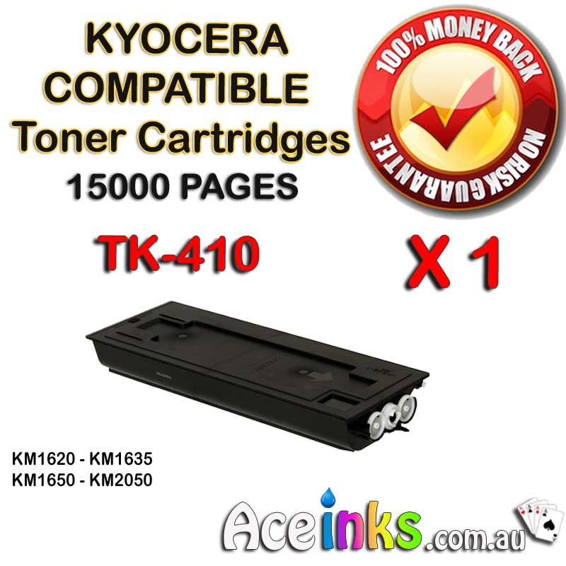 Kyocera TK-410 KM1620 BK - Click Image to Close